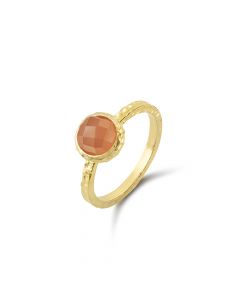 Casa Jewelry goud op zilveren Amalfi ring met maansteen, TR.6100.54