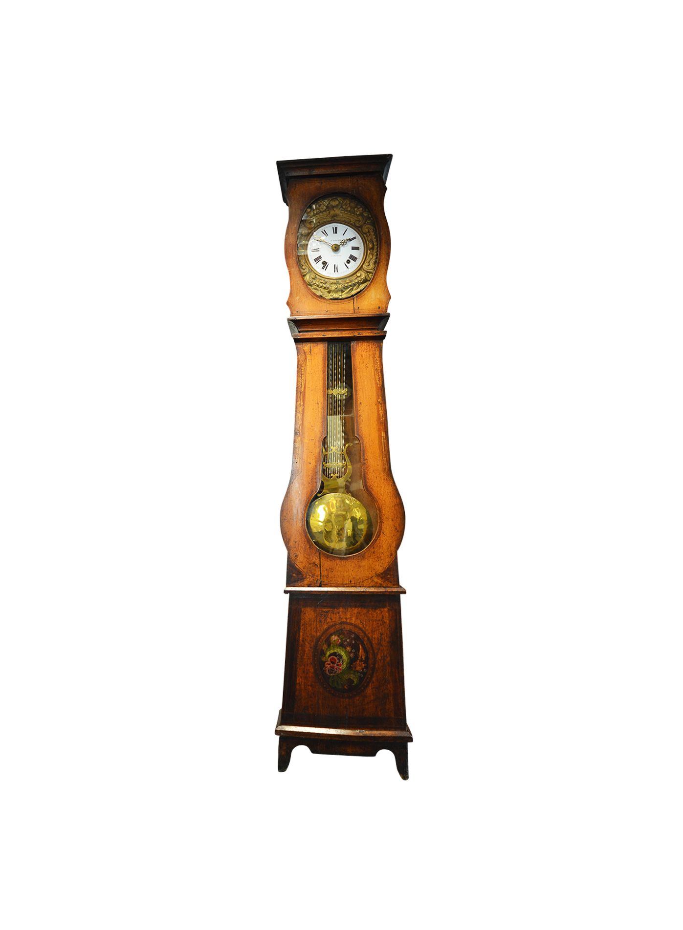Reizen commentaar Heel veel goeds Antieke comtoise staande klok met mechanisch uurwerk kopen