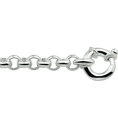 Rikkoert zilveren jasseron armband 19 cm. Zilver Rikkoert Huiscollectie