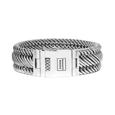 Buddha to Buddha Edwin zilveren armband 21 cm., 155 F Zilver Buddha to Buddha