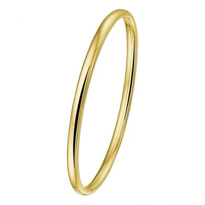 Rikkoert geelgouden slavenarmband 60 mm. Goud Rikkoert Huiscollectie