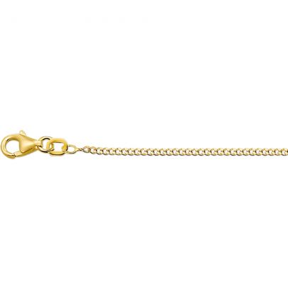 Rikkoert geelgouden gourmet ketting 50 cm. Goud Rikkoert Huiscollectie