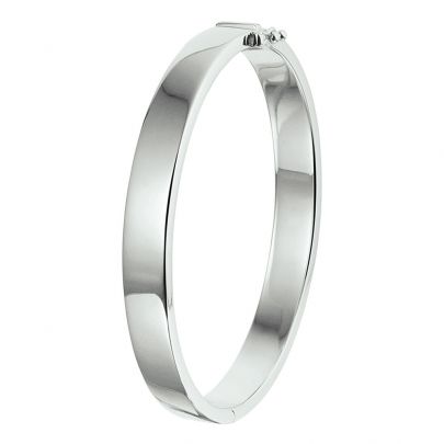 Rikkoert zilveren slavenarmband 60 mm. Zilver Rikkoert Huiscollectie