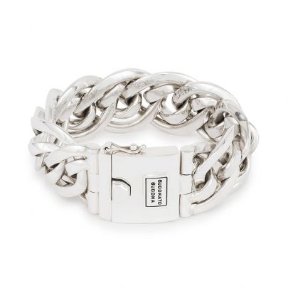 Buddha to Buddha Nathalie zilveren armband 18 cm., 210 F Zilver Buddha to Buddha