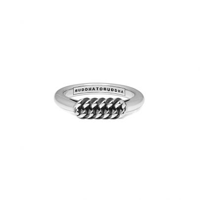 Buddha to Buddha Refined Chain zilveren ring, 016-18 Zilver Buddha to Buddha