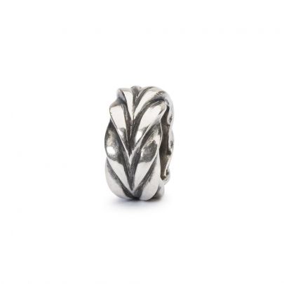 Trollbeads zilveren vossenstaart stopper, TAGBE-10197 Zilver Trollbeads