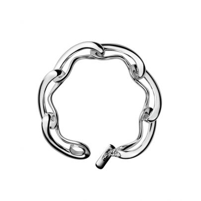 Georg Jensen zilveren Infinity armband 19 cm., 3530829 Zilver Georg Jensen