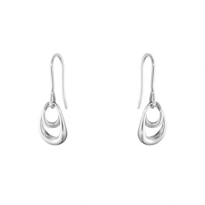 Georg Jensen zilveren Offspring oorhangers, 10012312 Zilver Georg Jensen