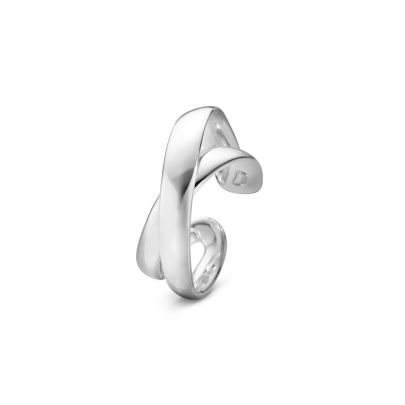 Georg Jensen zilveren Infinity ring, 20000121 Zilver Georg Jensen