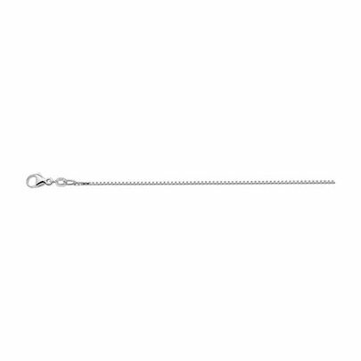 Rikkoert zilveren ketting met Venetiaanse schakel 42 cm. Zilver Rikkoert Huiscollectie