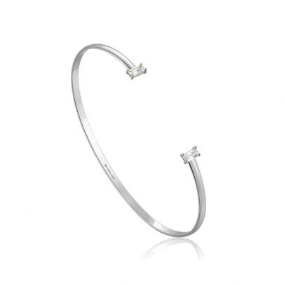 Ania Haie zilveren armband met zirkonia's, B018-03H Zilver Ania Haie