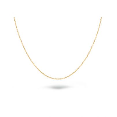 Blush geelgouden ankerketting 60 cm., 3046YGO/60 Goud Blush