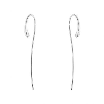 Georg Jensen zilveren Mercy oorhangers, 10015599 Zilver Georg Jensen