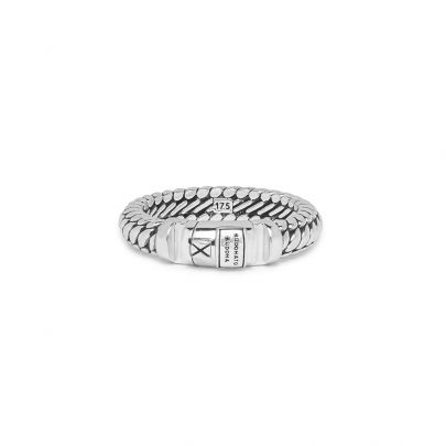 Buddha to Buddha Ben XS Lock zilveren ring, 613-16 Zilver Buddha to Buddha