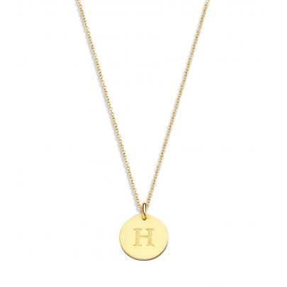 Just Franky gouden ketting met een Midi Coin Goud Just Franky