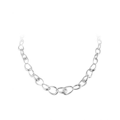 Georg Jensen zilveren Offspring schakelketting 45 cm., 10012558 Zilver Georg Jensen