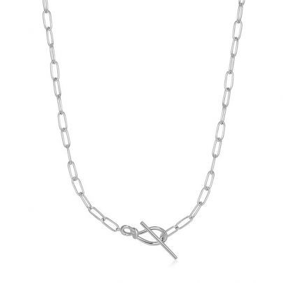 Ania Haie zilveren Forget Me Knot ketting 38 cm., N029-01H Zilver Ania Haie