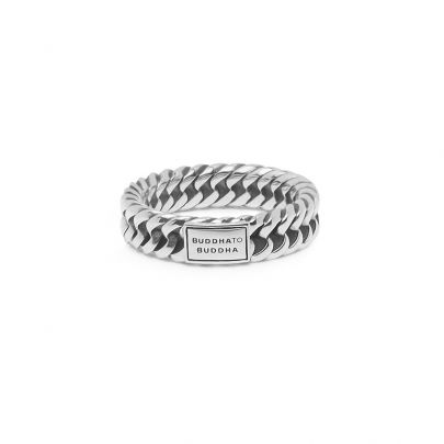 Buddha to Buddha Chain XS zilveren ring, 614 16 Zilver Buddha to Buddha