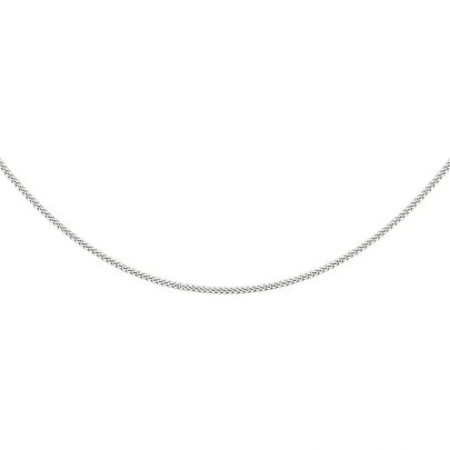 Rikkoert zilveren gourmet ketting 42 cm. Zilver Rikkoert Huiscollectie