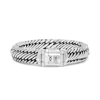 Buddha to Buddha zilveren Edwin/Ben Small zilveren armband 22 cm., 262 F Zilver Buddha to Buddha