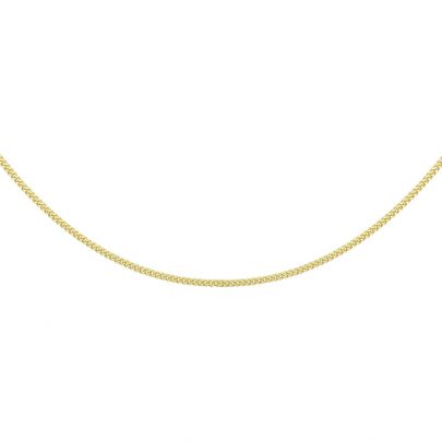 Rikkoert geelgouden gourmet ketting 60 cm. Goud Rikkoert Huiscollectie