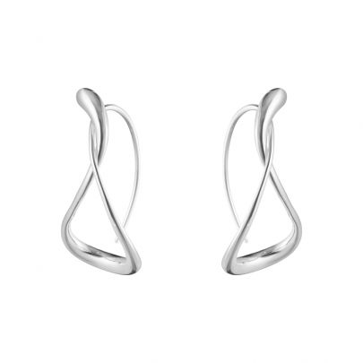 Georg Jensen zilveren Mercy oorhangers Zilver Georg Jensen