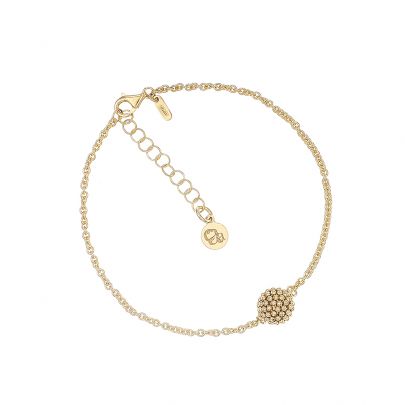 Casa Jewelry goud op zilveren Elba armband 17 - 20 cm., TA.1201.00 Verguld zilver Casa Jewelry