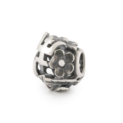 Trollbeads zilveren bedel Natuurwijsheid, TAGBE-50047 Zilver Trollbeads