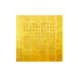 QLOCKTWO CREATOR LARGE GOLD