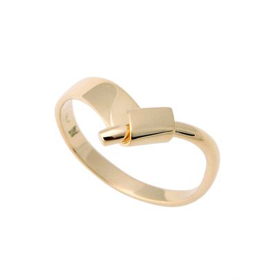 NOL geelgouden ring glans, AU96101