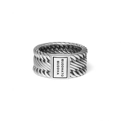 Buddha to Buddha Edwin Small zilveren ring