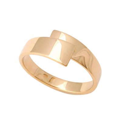 NOL geelgouden ring glans, AU80154.6