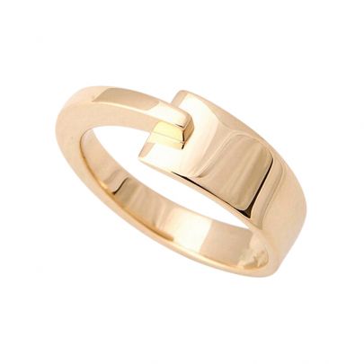 NOL geelgouden ring glans, AU81127.6