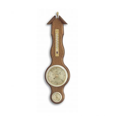 TFA houten banjo barometer, 20.1037.01