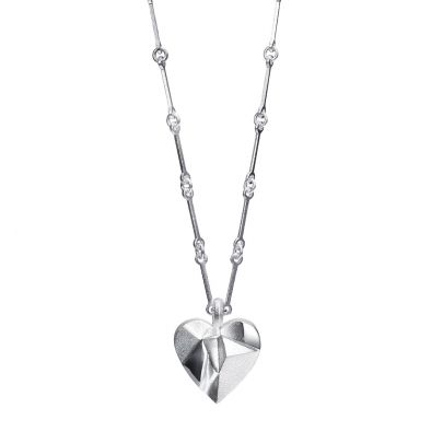 Lapponia zilveren ketting My foolish heart 46 cm., 235132043 Zilver Lapponia