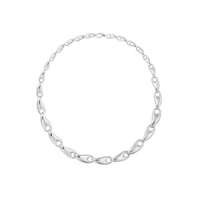 Georg Jensen zilveren Reflect schakelketting 45 cm., 20001095000M