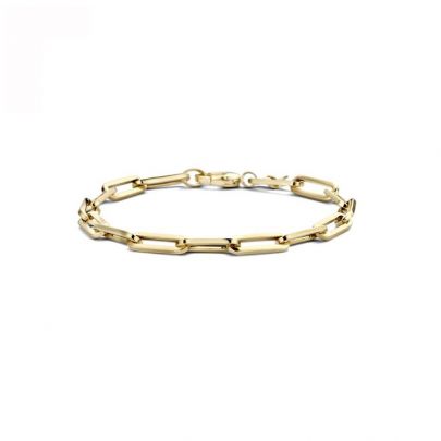 Blush geelgouden Closed Forever armband 17,5 cm., 2190YGO Goud Blush