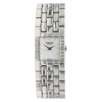 Raymond Weil Tema dames polshorloge met diamant, Zwitserland ca. 2000