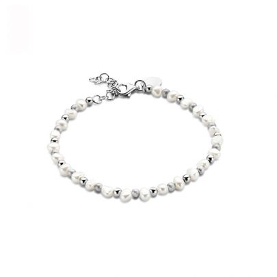 Casa Jewelry zilveren Blanca armband met zoetwaterparels 17-20 cm., PA.1500.00