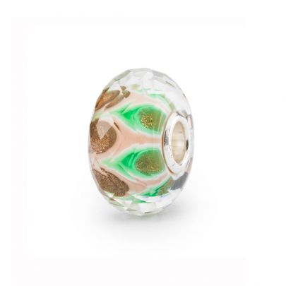 Trollbeads glasbedel Smaragd symfonie, TGLBE-30104