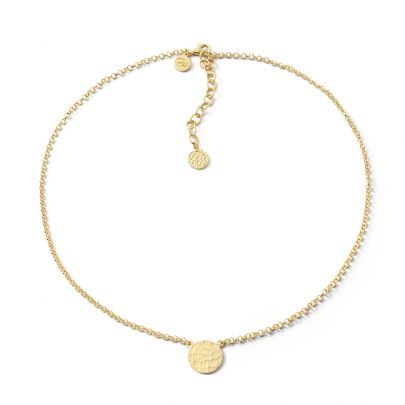 Casa Jewelry goud op zilveren Bump ketting 40 - 45 cm., TC.4050.00