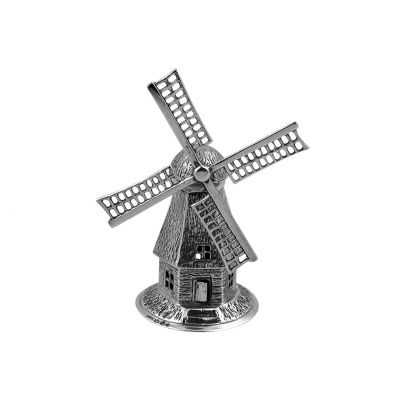 Zilveren miniatuur molen Goud Rikkoert Huiscollectie