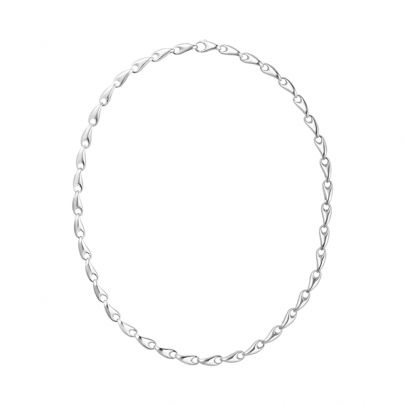 Georg Jensen zilveren Reflect ketting 60 cm., 20001637 Zilver Georg Jensen