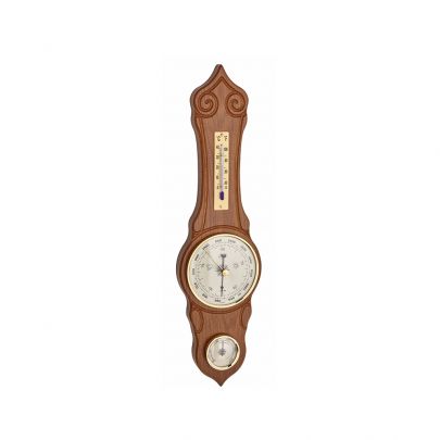 TFA houten banjo barometer