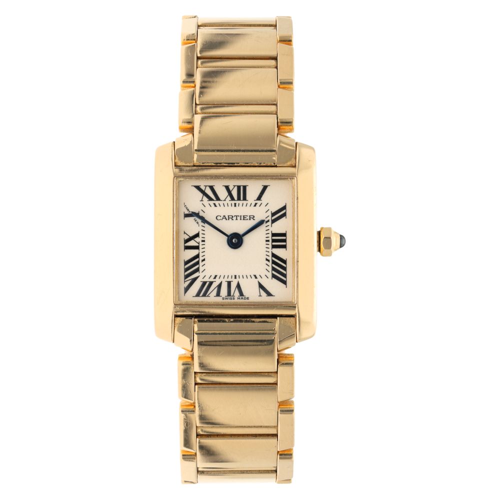 Cartier tank dames goud sale